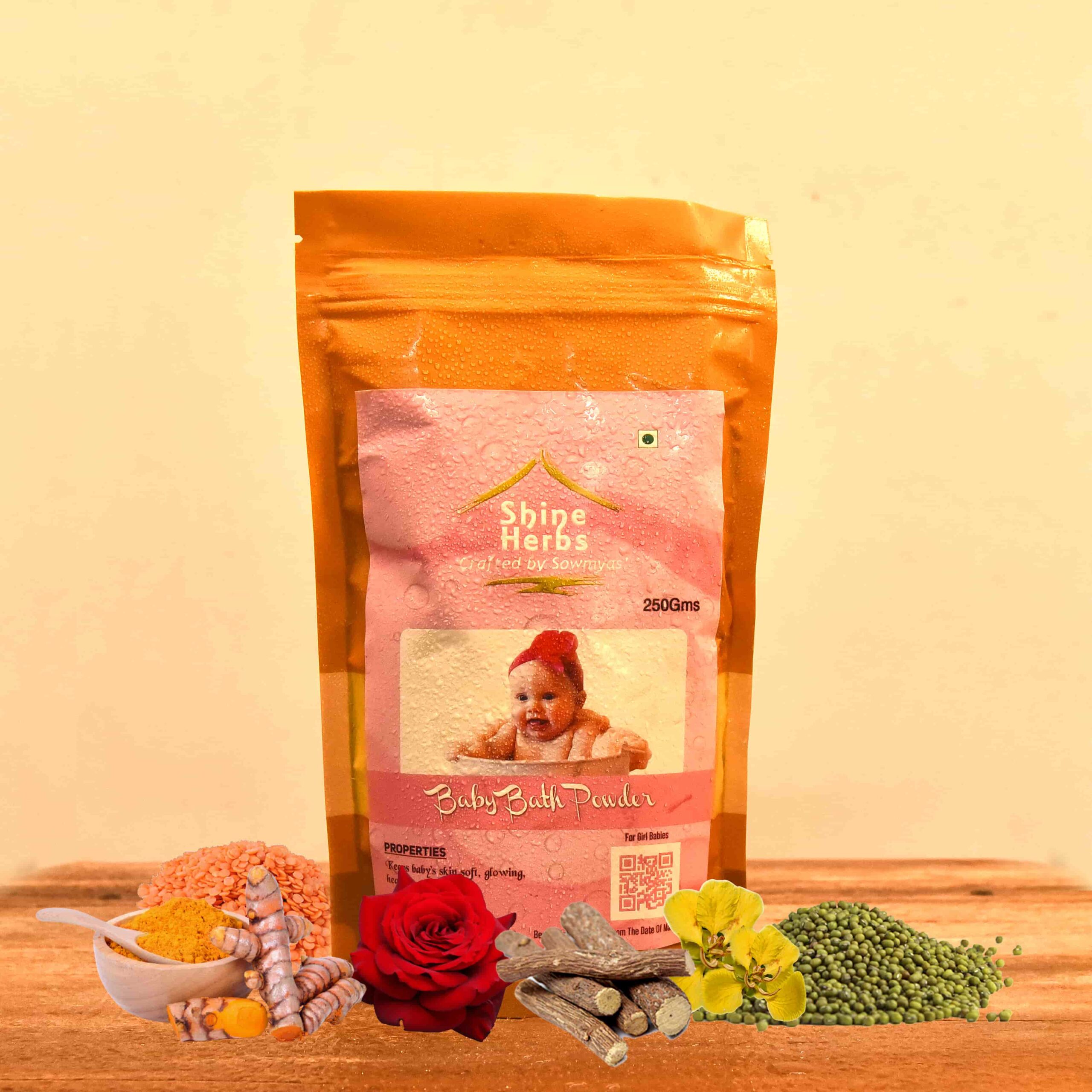 Girl Baby Bath Powder-min